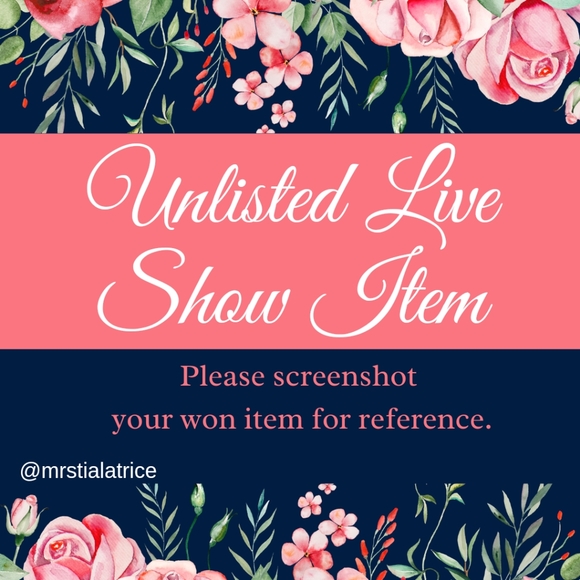 Unlisted Item Sold During Live Show - Picture 2 of 2